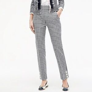 J.Crew Women's Gingham Blue & White Pants Size 6T